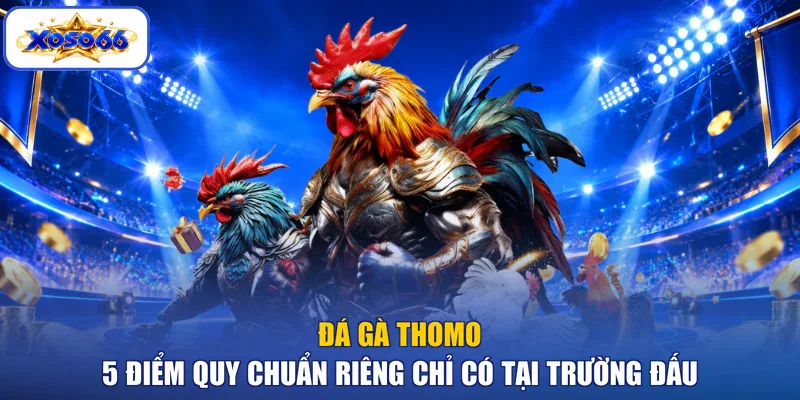 Đá Gà Thomo - 5 Điểm Quy Chuẩn Riêng Chỉ Có Tại Trường Đấu